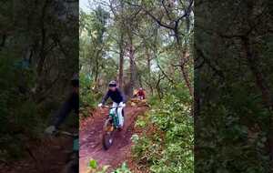 sortie enduro pluvieuse pour le groupe 7 ce samedi 