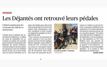 La presse parle de nous